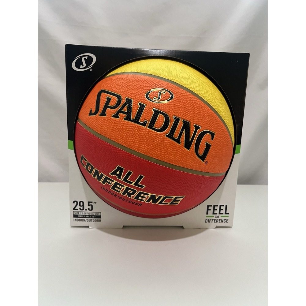 Spalding all conference 29.5 multicolor basketball